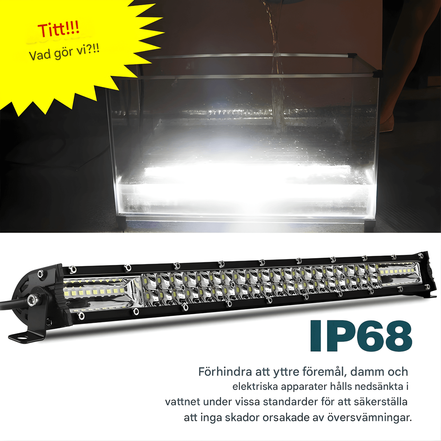 DriveBeam – Super Slim 12D LED-ramp med Combo Beam, IP68 & Justerbara Fästen