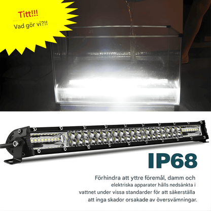 DriveBeam – Super Slim 12D LED-ramp med Combo Beam, IP68 & Justerbara Fästen