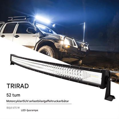 CurveBeam – Böjd LED-Ljusramp för Offroad, SUV, ATV & Arbetsfordon