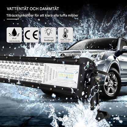 CurveBeam – Böjd LED-Ljusramp för Offroad, SUV, ATV & Arbetsfordon