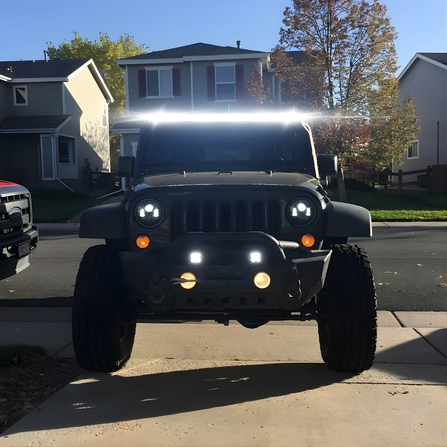 DriveBeam – Super Slim 12D LED-ramp med Combo Beam, IP68 & Justerbara Fästen