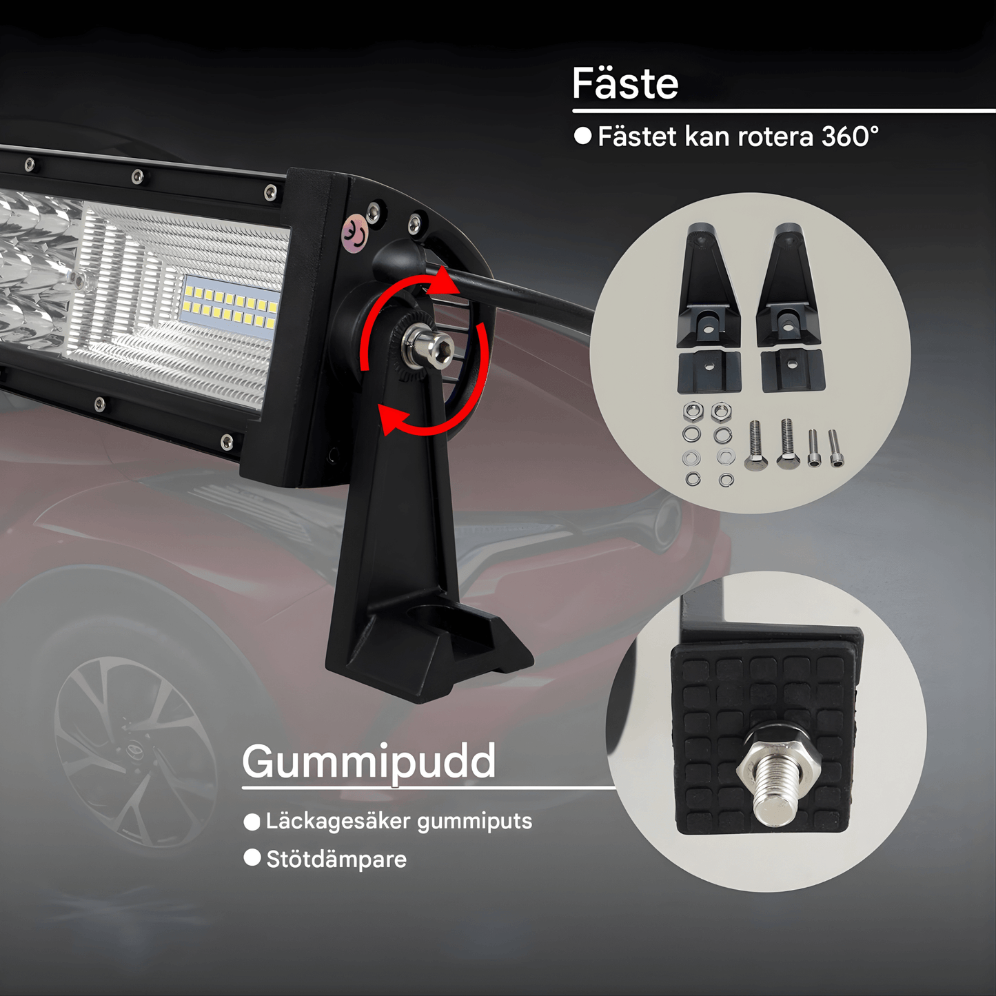 CurveBeam – Böjd LED-Ljusramp för Offroad, SUV, ATV & Arbetsfordon